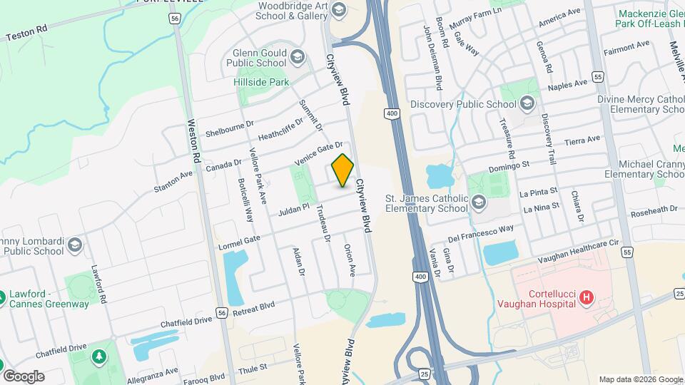 42 Ozner Crescent Map and Location Details