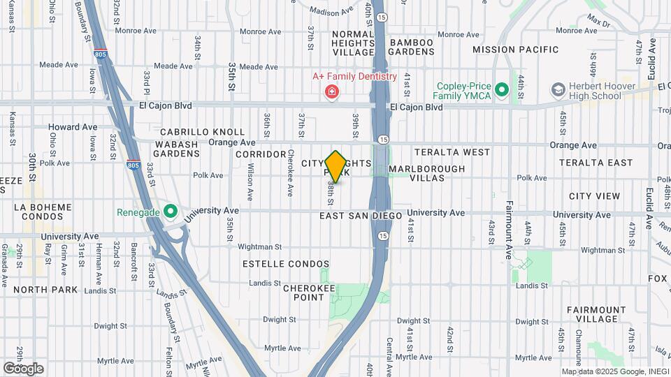 4061-4067 38th St Mapa y Detalles de la Ubicación
