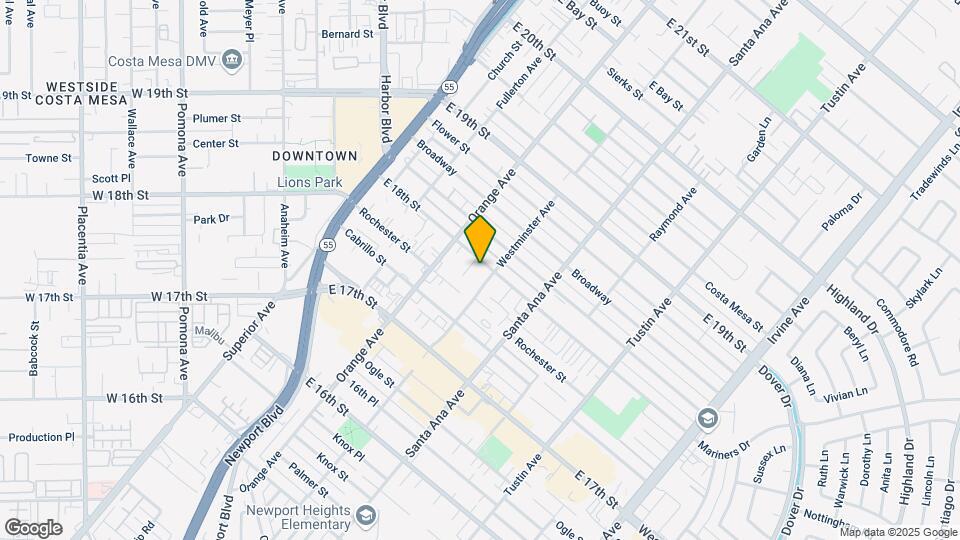 235-241 E 18th St Mapa y Detalles de la Ubicación