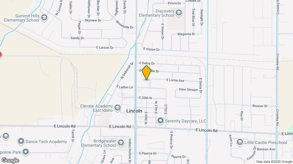 2203 N Travis Way Map and Location Details