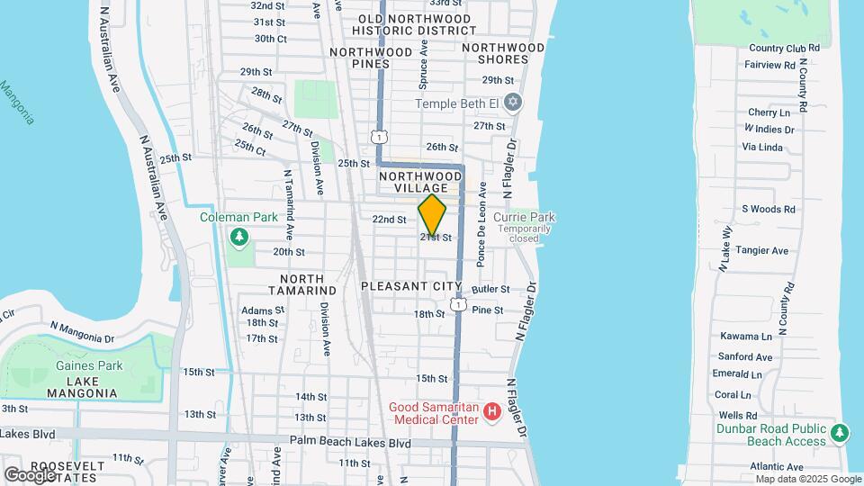 440 21st St-Unit -1 Map and Location Details