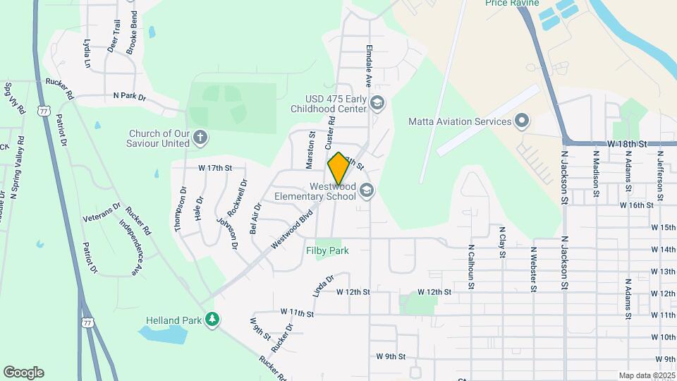 1605 Westwood Blvd Map and Location Details