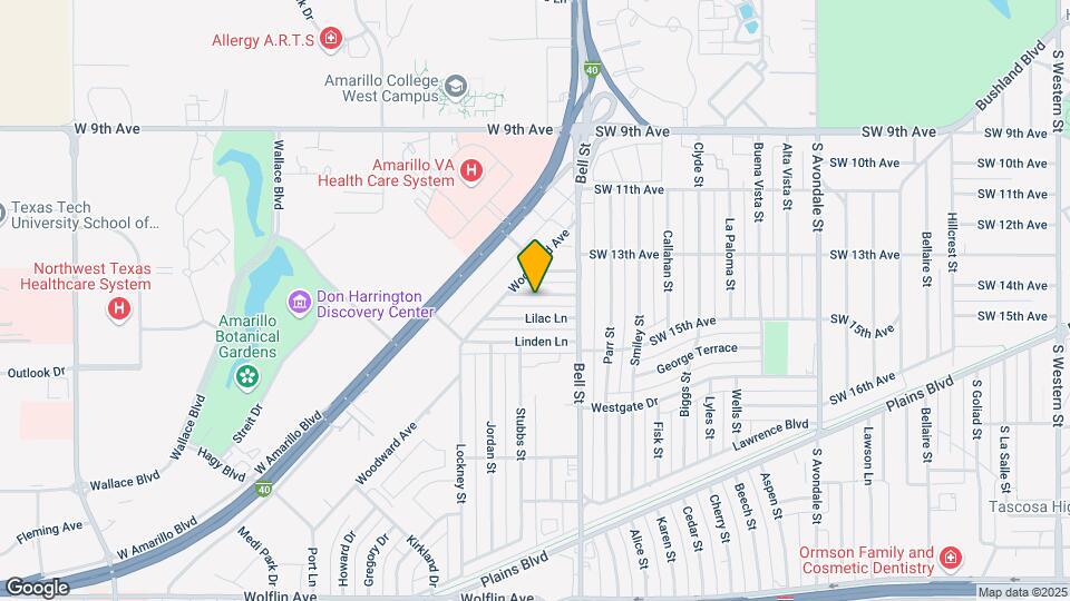 6015 Garden Ln Map and Location Details