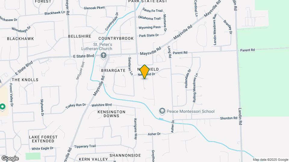 2812 Kingsland Ct Map and Location Details