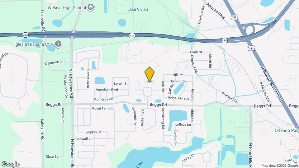 7703 Doe Run, Unit 1A Map and Location Details