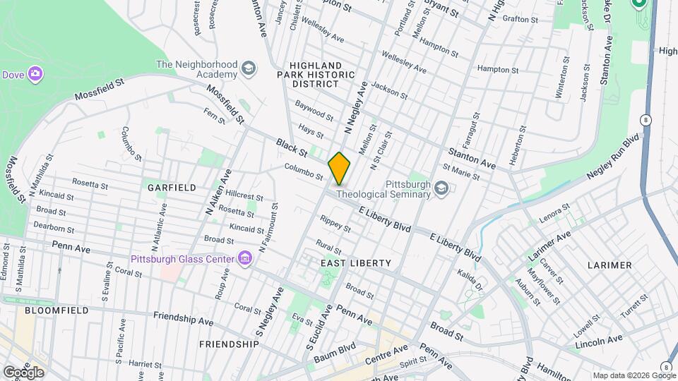 5619 E Liberty Blvd Map and Location Details