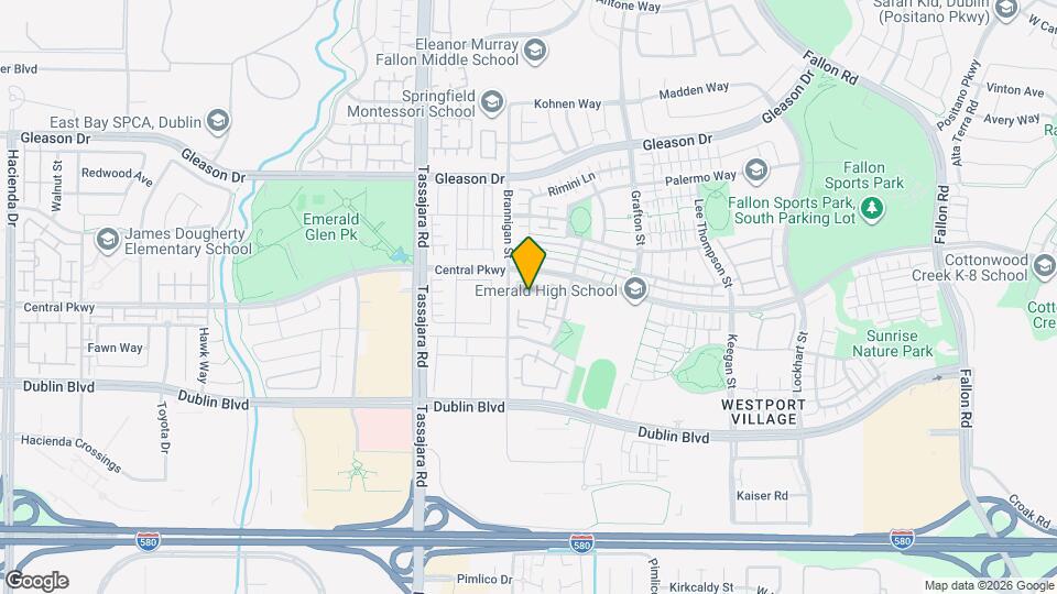 3744 Whitworth Dr Map and Location Details