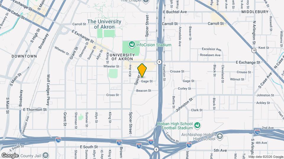 493 Gage St Map and Location Details