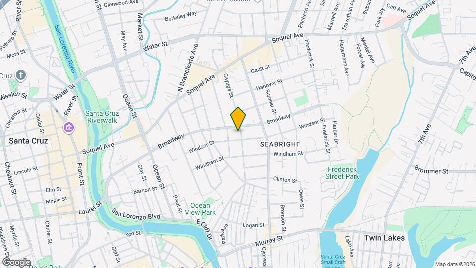 711 Cayuga St Map and Location Details