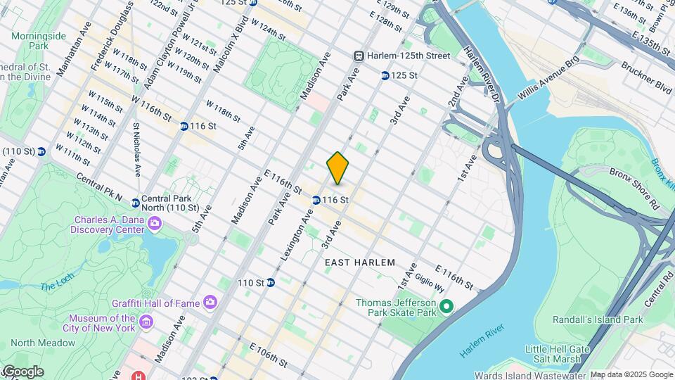 173 E 117th St Map and Location Details