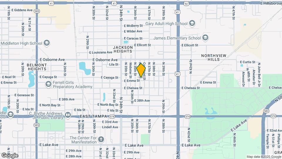 4503 N Troy St Map and Location Details