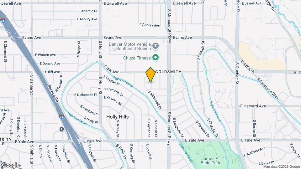 2375 S Linden Ct Map and Location Details