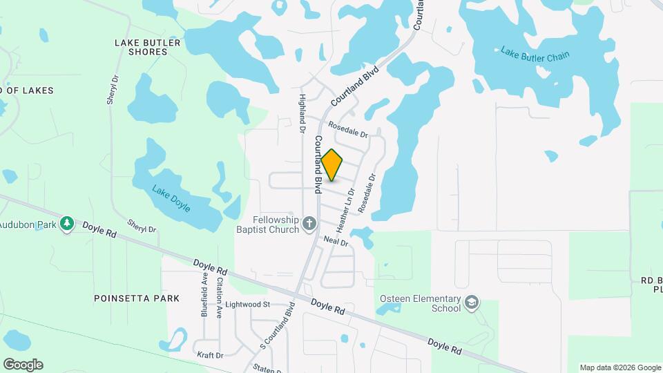 2927 Arrendonda Dr Map and Location Details