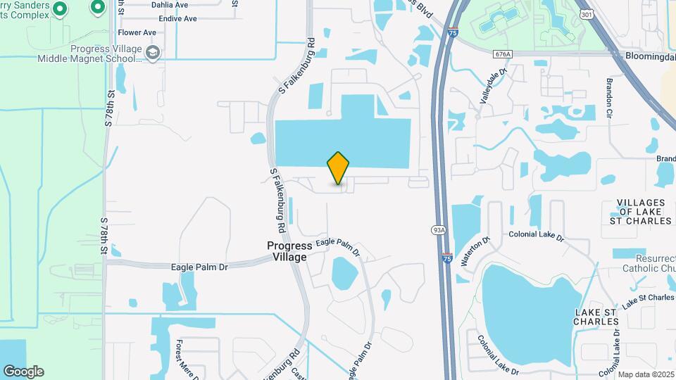 6411 Foxbury Ridge Lane Map and Location Details