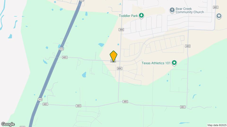 821 Sunflower Rd Map and Location Details