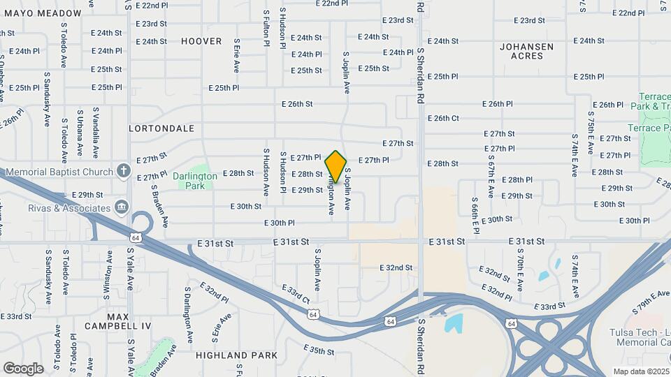 2817 S Irvington Ave Map and Location Details
