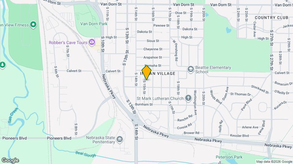 3714 S 15th St Map and Location Details