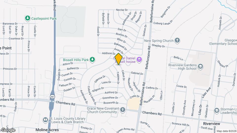 10235 Cabot Dr Map and Location Details