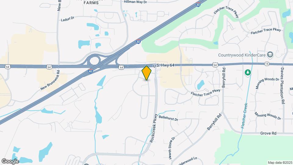 2821 Lanthorn Dr Map and Location Details