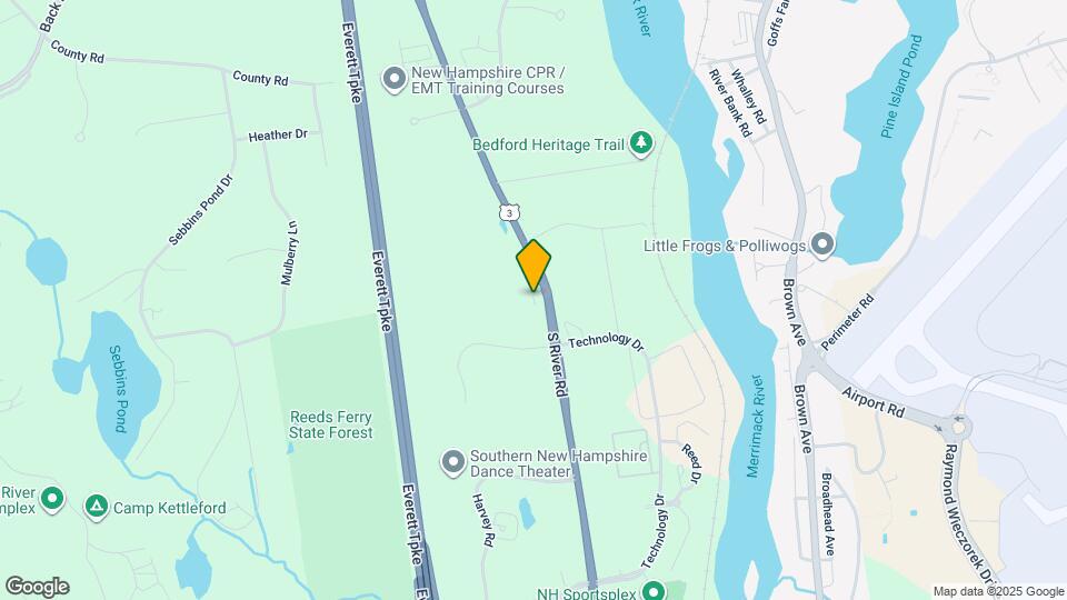 334 S River Rd Map and Location Details