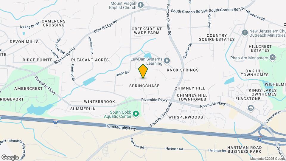 6980 Chasewater Ln Map and Location Details