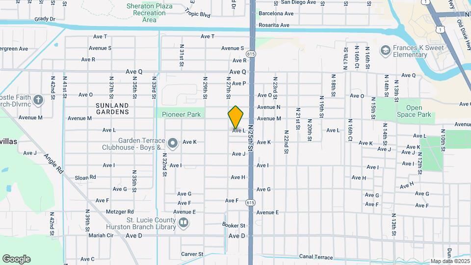 2513 Ave L Map and Location Details