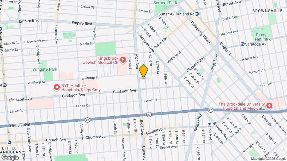 182 E 51st St Map and Location Details