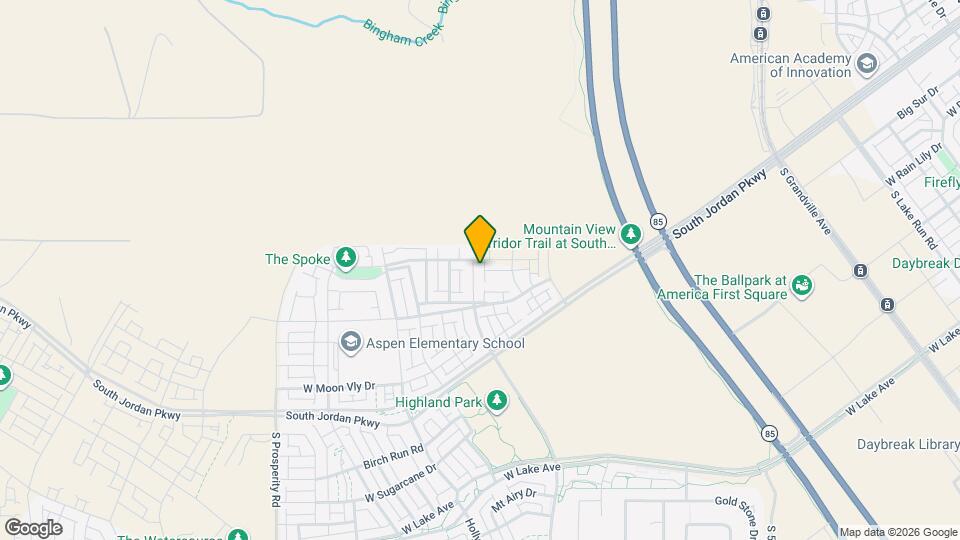 11037 Kitty Hawk Rd Map and Location Details