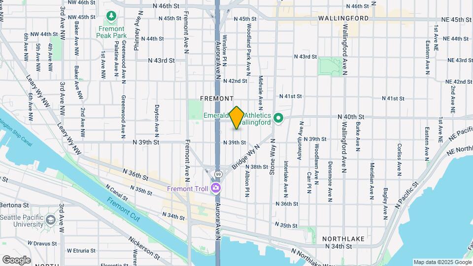 3918 Whitman Ave N Map and Location Details