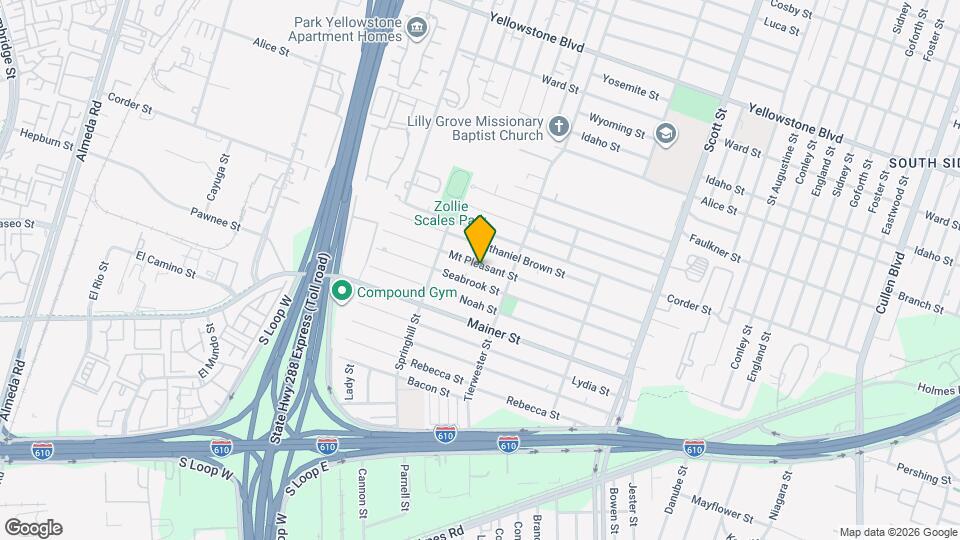 3542 Mt Pleasant St Map and Location Details