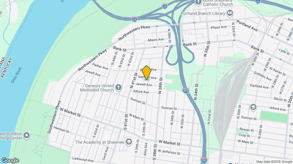 3901 Jewell Ave Map and Location Details