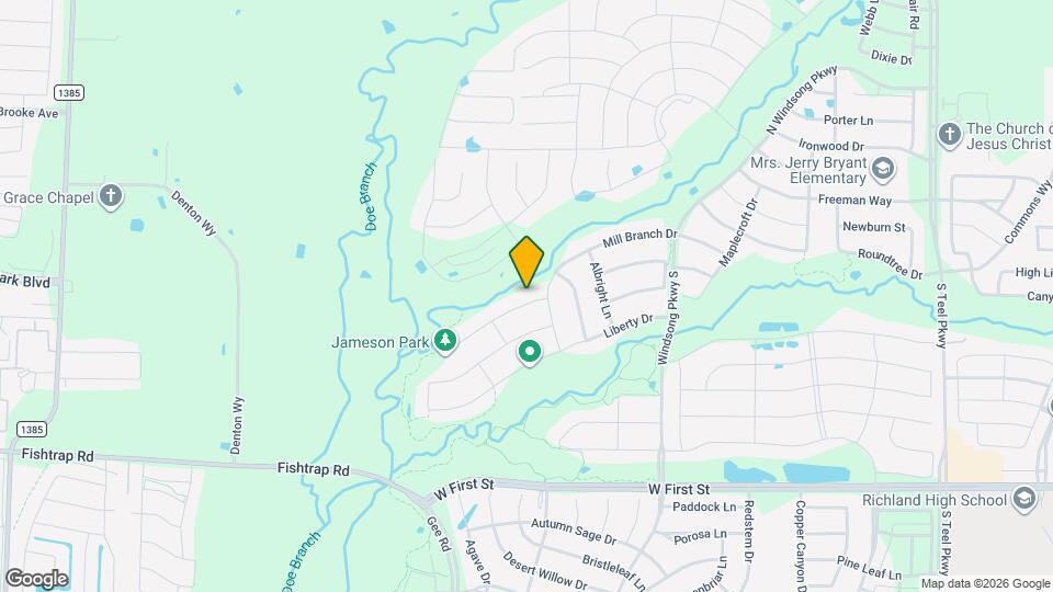 4630 Summerville Ln Map and Location Details