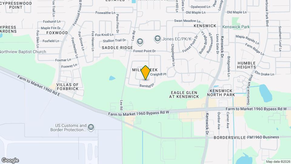 7914 Birchbark Dr Map and Location Details