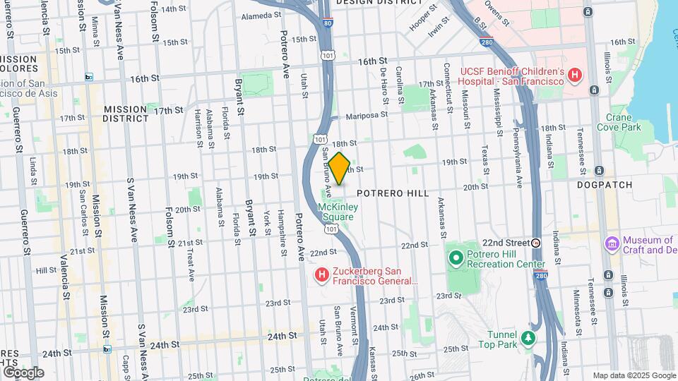 728 Vermont St Map and Location Details