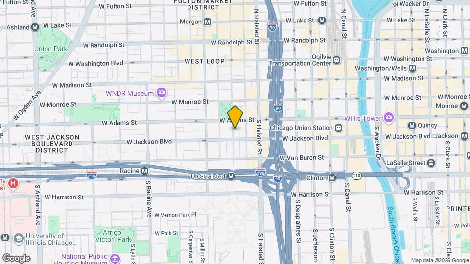 219 S Peoria St Mapa y Detalles de la Ubicación