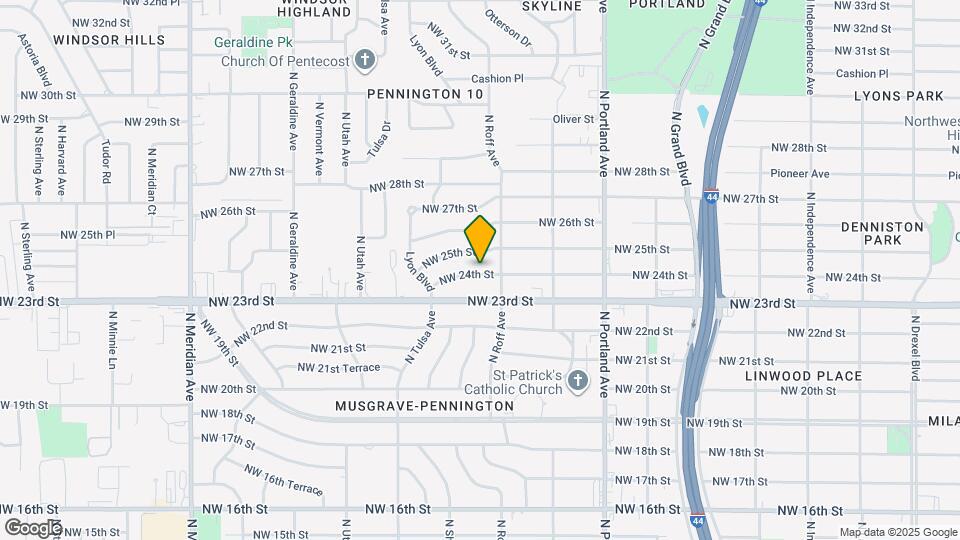 3917 NW 24th St Map and Location Details