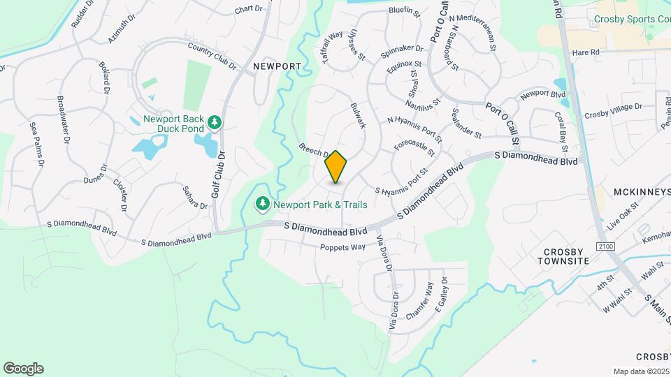 1010 Schooner St Map and Location Details