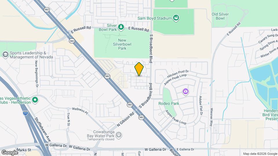 6927 Smiling Cloud Ave Map and Location Details