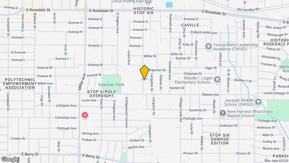 2033 S Edgewood Terrace Map and Location Details