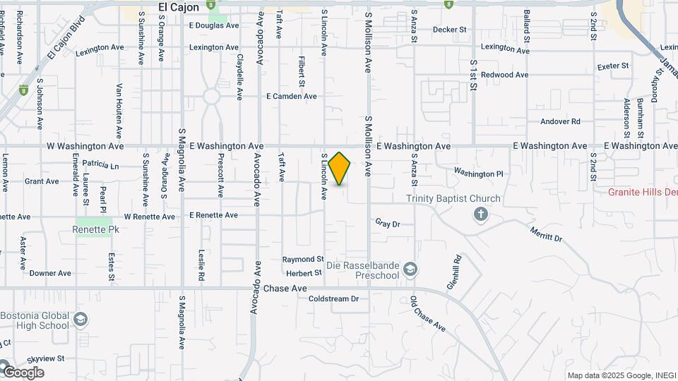 820 Scranton St Map and Location Details