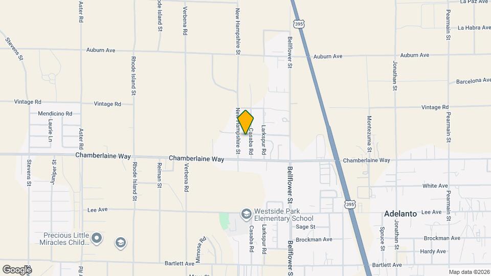 11159 Chaparral Ave Map and Location Details