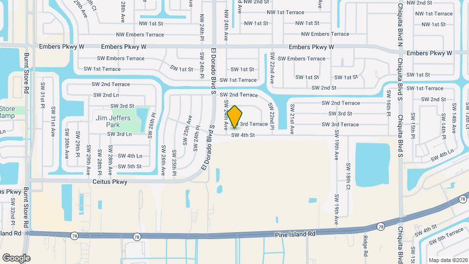 2251 SW 4th St Map and Location Details