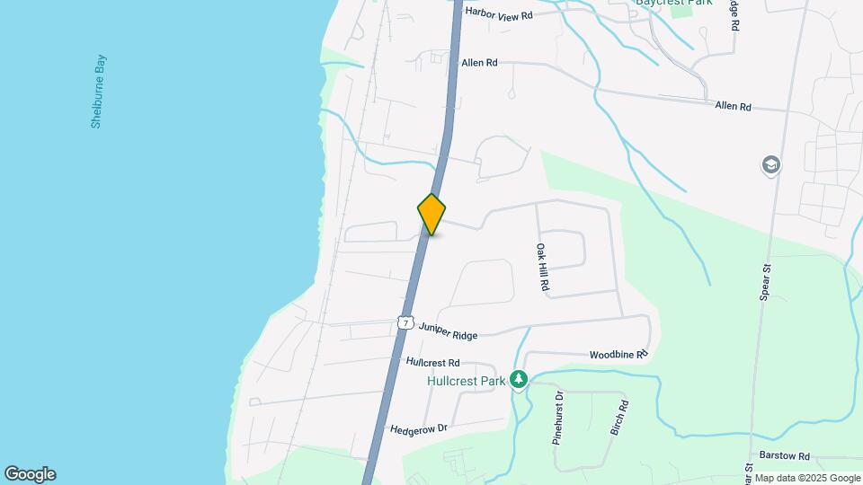 2715 Shelburne Rd Map and Location Details