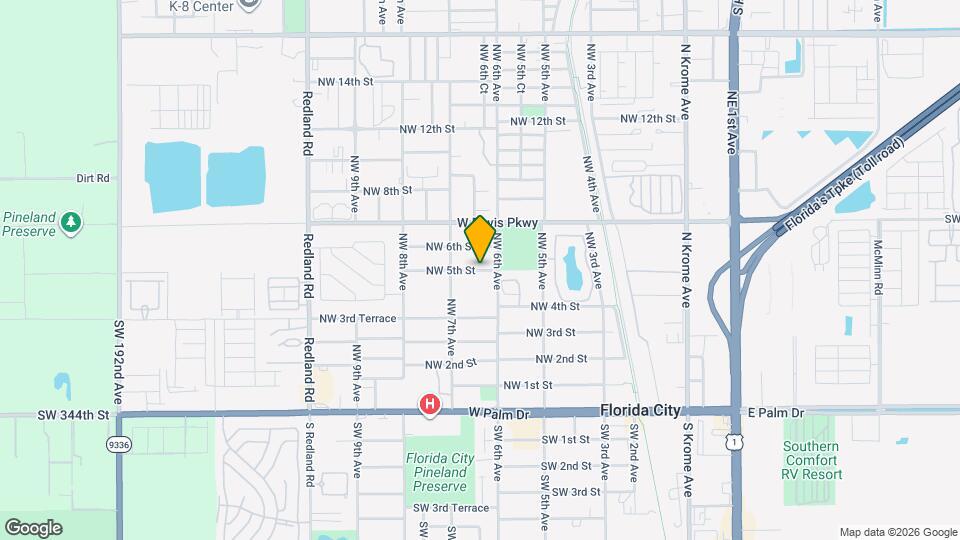 10370 NW 5th St Map and Location Details