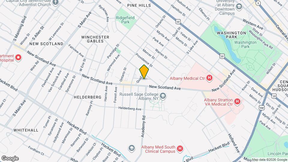 20 Maple Ave, Unit 1st floor Map and Location Details