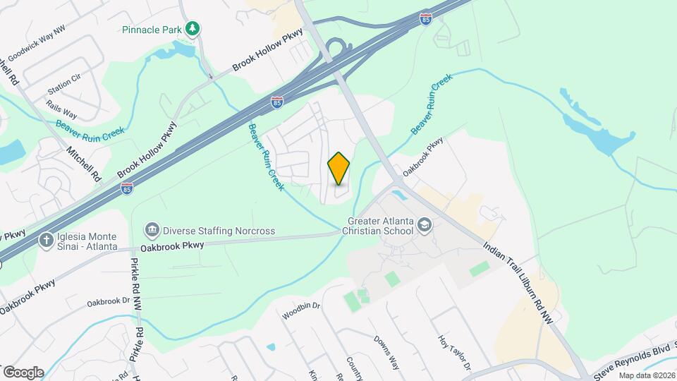 1524 Cove Creek Cir Map and Location Details