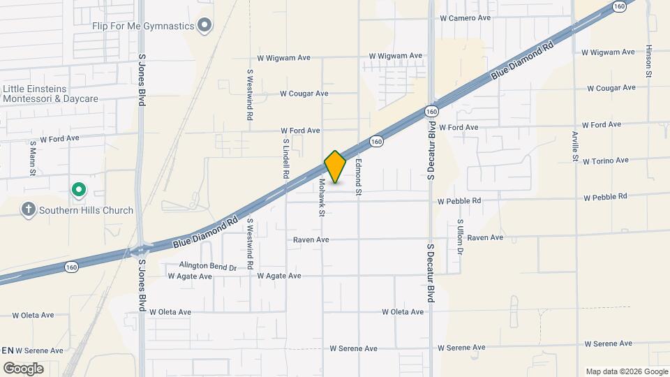 5298 Caprock Canyon Ave Map and Location Details