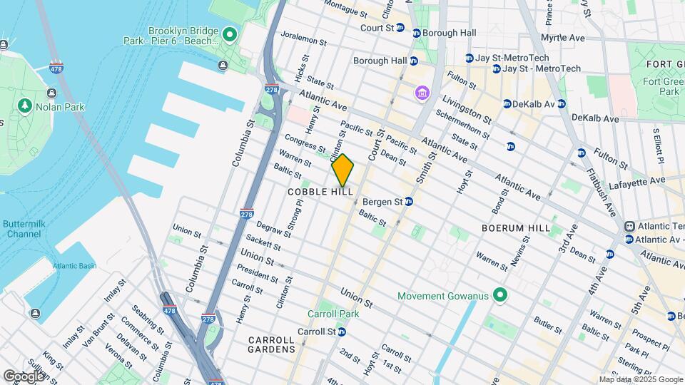 242 Baltic St Mapa y Detalles de la Ubicación