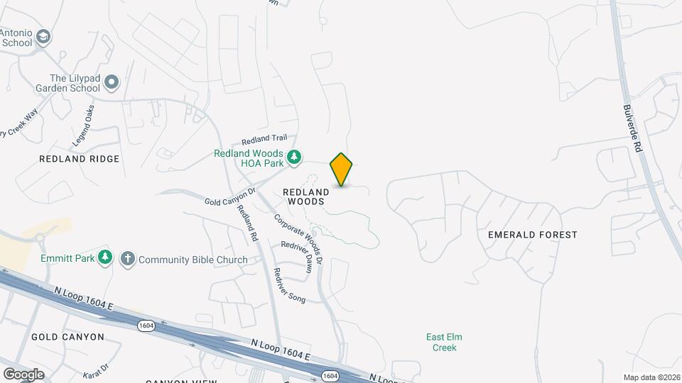 3014 Redrock Pass Map and Location Details