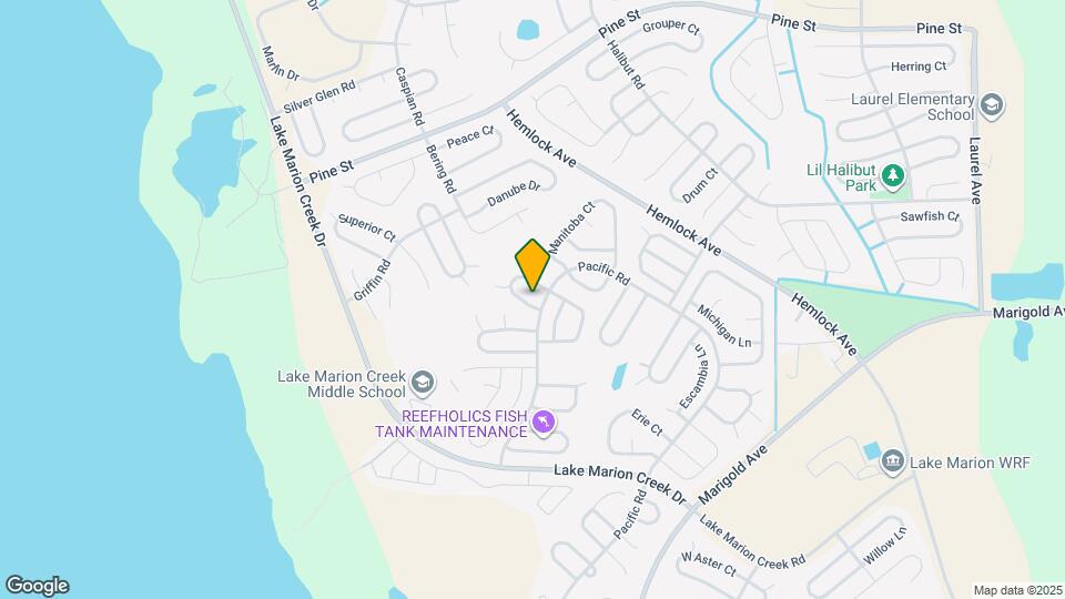 536 Lakeview Dr Map and Location Details